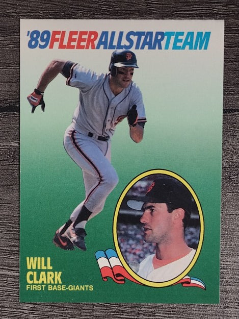 1989 Fleer All-Stars #3 Will Clark