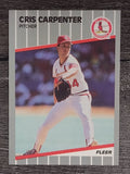 1989 Fleer Update #117 Cris Carpenter RC