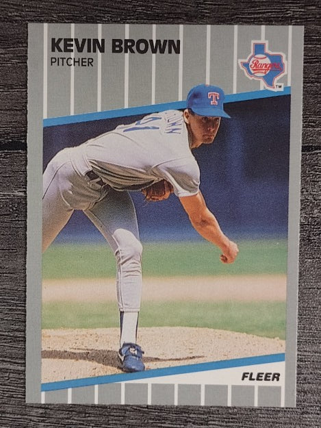 1989 Fleer Update #63 Kevin Brown