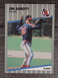 1989 Fleer Update #11 Jim Abbott RC