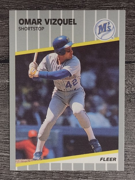 1989 Fleer Update #62 Omar Vizquel RC