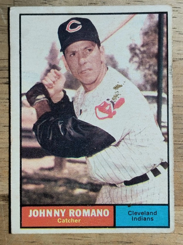 1961 Topps #5 John Romano (GOOD)