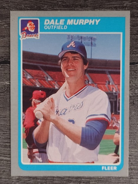 1985 Fleer #335 Dale Murphy