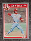 1985 Fleer #242 Andy Van Slyke