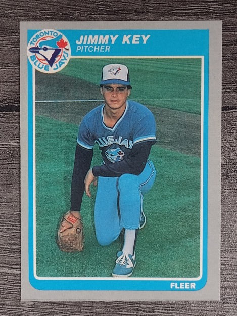1985 Fleer #110 Jimmy Key RC