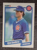 1990 Fleer #40 Ryne Sandberg