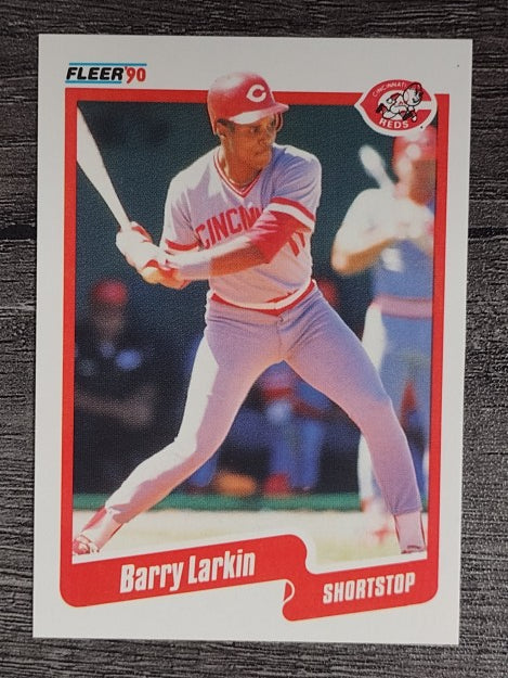 1990 Fleer #423 Barry Larkin