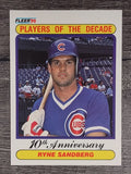 1990 Fleer #625 Ryne Sandberg '84