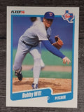 1990 Fleer #315 Bobby Witt
