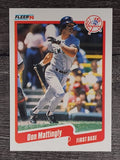 1990 Fleer #447 Don Mattingly