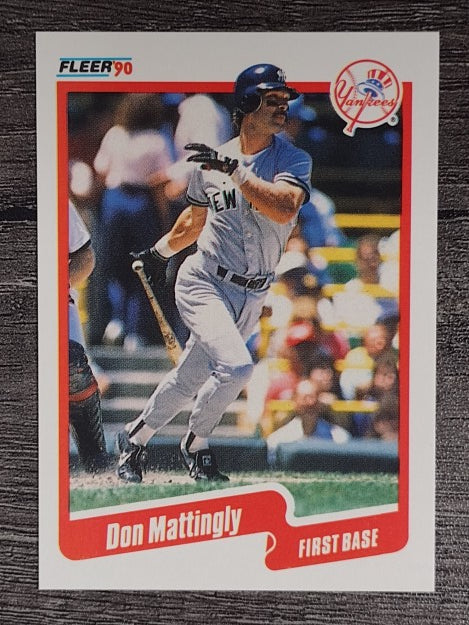 1990 Fleer #447 Don Mattingly