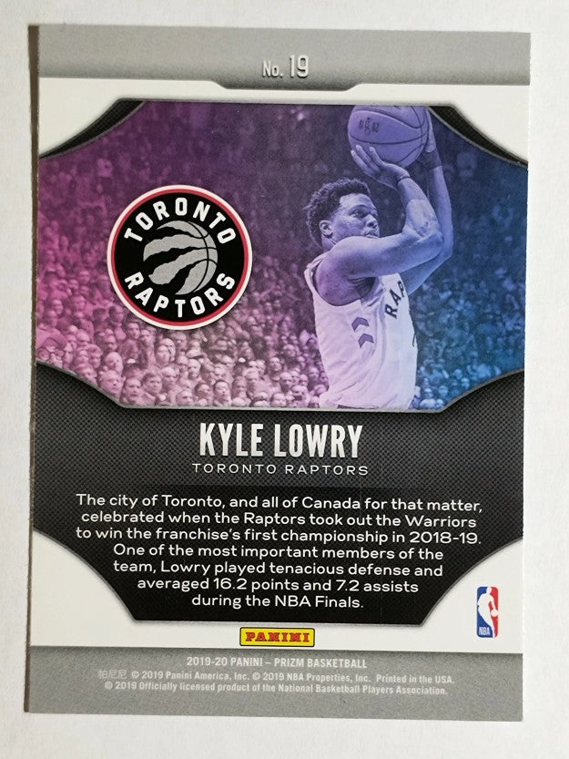 2019-20 Panini Prizm Fireworks #19 Kyle Lowry