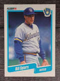 1990 Fleer #337 Bill Spiers