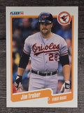 1990 Fleer #193 Jim Traber