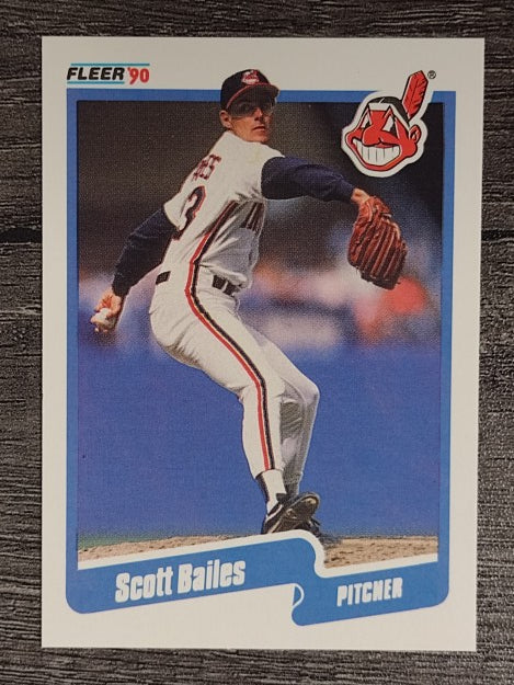 1990 Fleer #484 Scott Bailes