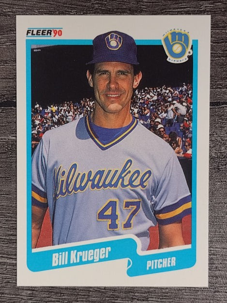 1990 Fleer #328 Bill Krueger