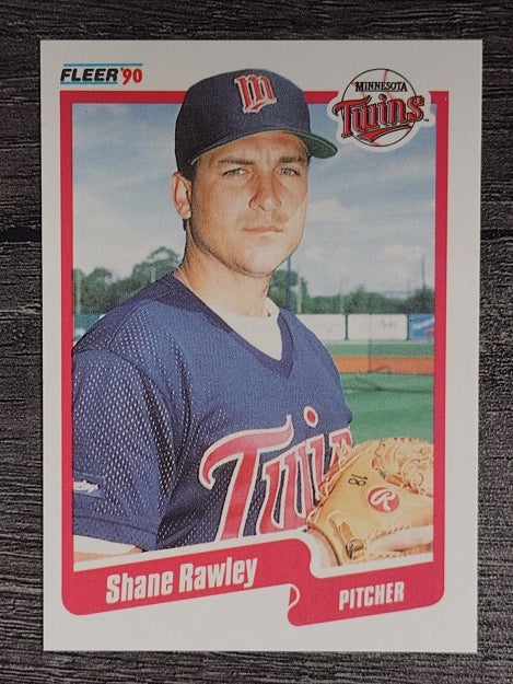 1990 Fleer #384 Shane Rawley