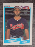 1990 Fleer #594 Pete Smith