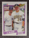 1990 Fleer #638 Don Mattingly/Mark McGwire
