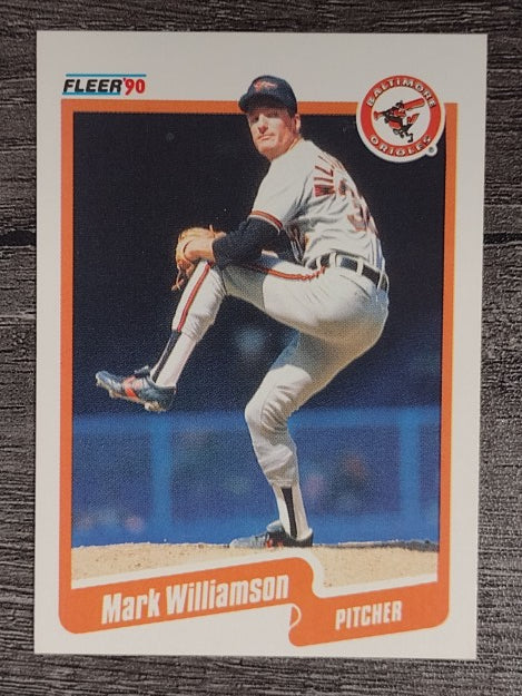 1990 Fleer #194 Mark Williamson