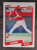 1990 Fleer #417 Eric Davis