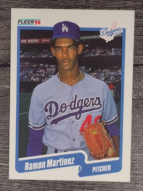 1990 Fleer #402 Ramon Martinez