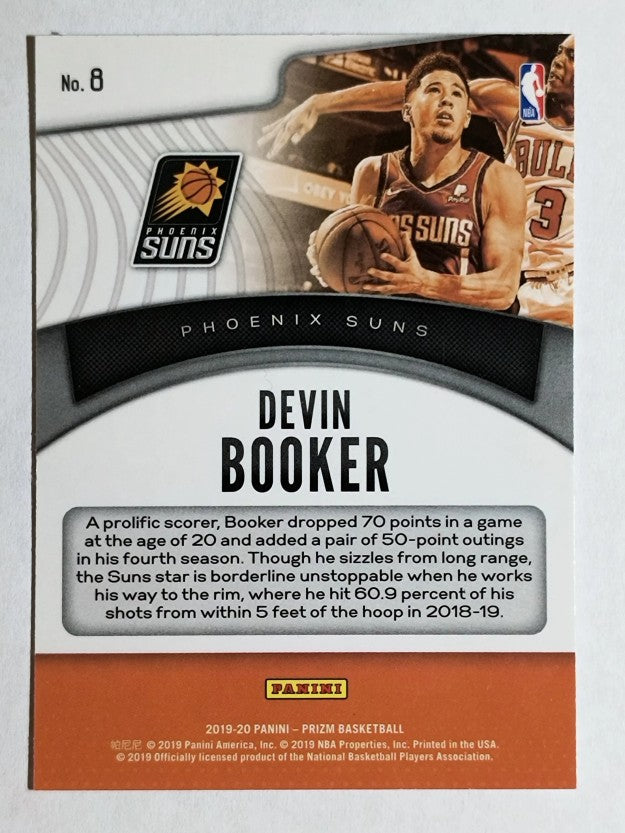 2019-20 Panini Prizm Dominance #8 Devin Booker