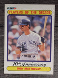 1990 Fleer #626 Don Mattingly '85