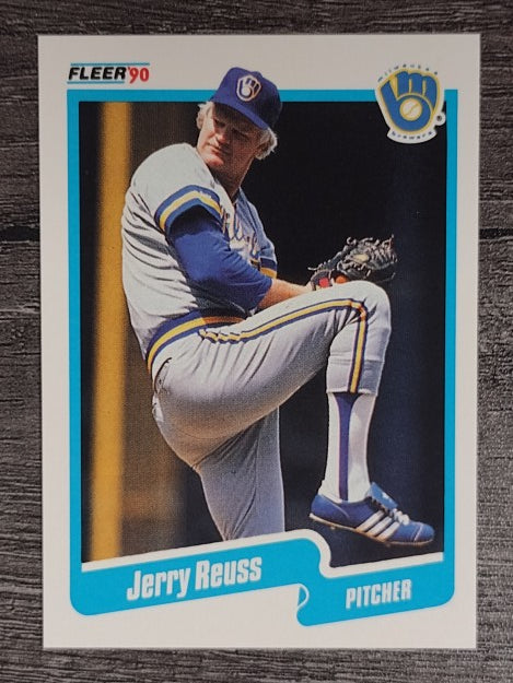 1990 Fleer #335 Jerry Reuss
