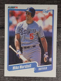 1990 Fleer #401 Mike Marshall