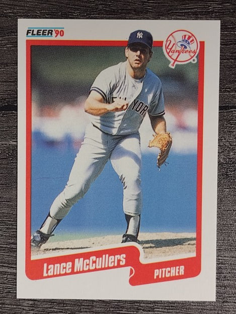 1990 Fleer #448 Lance McCullers