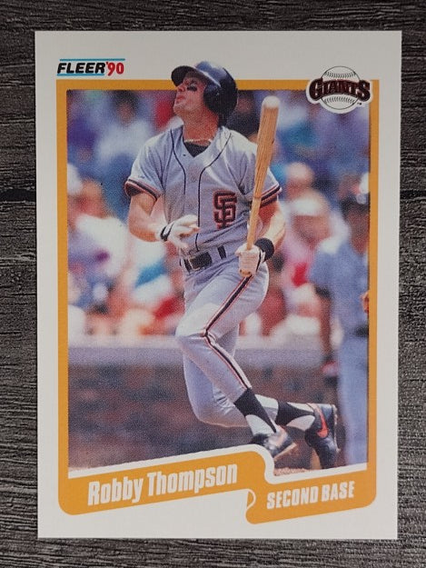 1990 Fleer #73 Robby Thompson