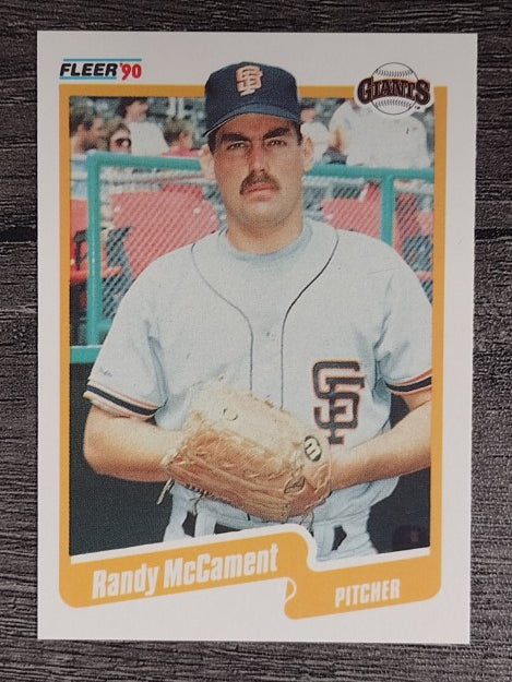 1990 Fleer #64 Randy McCament RC