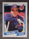 1990 Fleer #493 Brook Jacoby