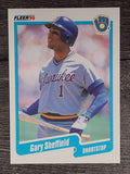 1990 Fleer #336 Gary Sheffield