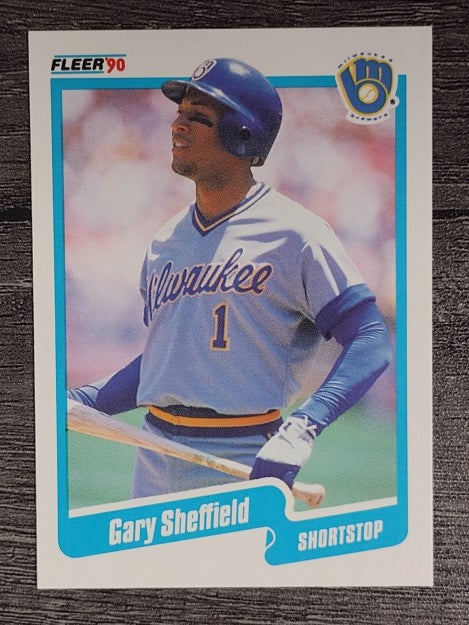 1990 Fleer #336 Gary Sheffield