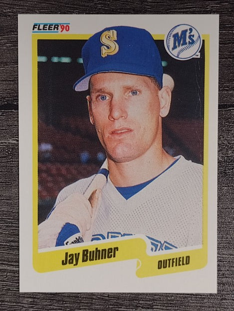 1990 Fleer #508 Jay Buhner