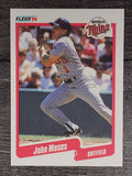 1990 Fleer #381 John Moses