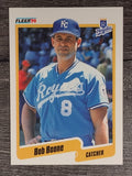 1990 Fleer #102 Bob Boone