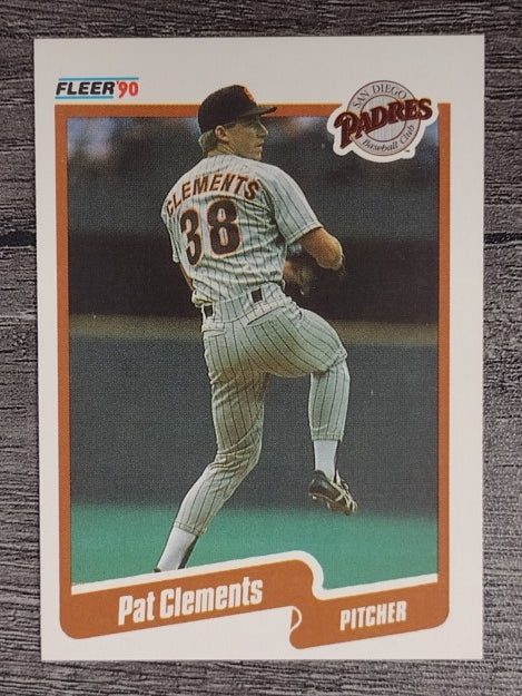 1990 Fleer #153 Pat Clements