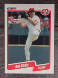 1990 Fleer #418 Rob Dibble