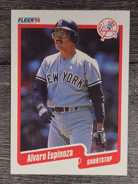1990 Fleer #441 Alvaro Espinoza