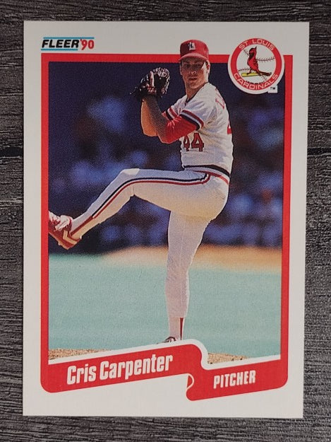 1990 Fleer #243 Cris Carpenter