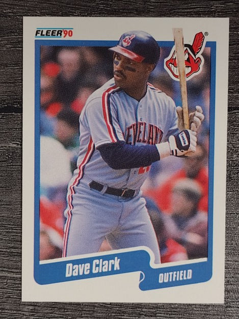 1990 Fleer #490 Dave Clark
