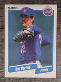1990 Fleer #201 Ron Darling