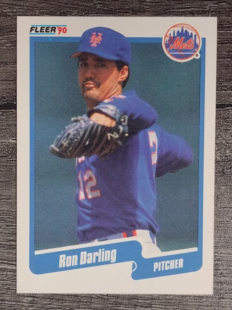 1990 Fleer #201 Ron Darling
