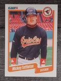 1990 Fleer #190 Mickey Tettleton
