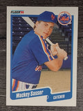 1990 Fleer #216 Mackey Sasser