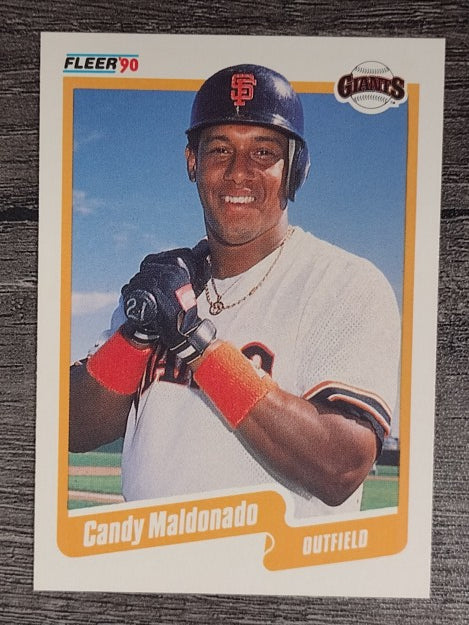 1990 Fleer #62 Candy Maldonado