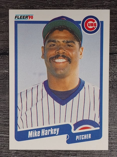 1990 Fleer #33 Mike Harkey